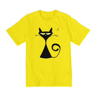 Nome do produtoCamiseta infantil (10 a 14) - O Gato Guardião