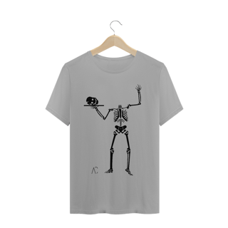 Nome do produto Camiseta - Crânio na Bandeja