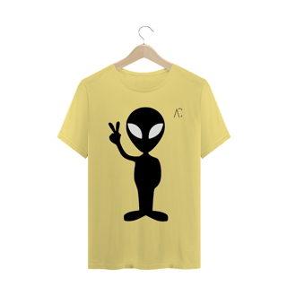 Nome do produto Camiseta estonada E.T Paz e Amor