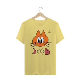 Nome do produtoCamiseta estonada - Gato peixe