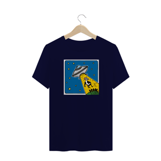 Nome do produto Camiseta plus size Abdução da Vaca
