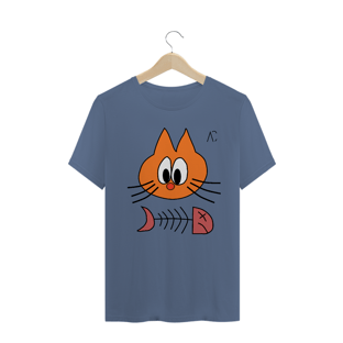 Nome do produtoCamiseta estonada - Gato peixe