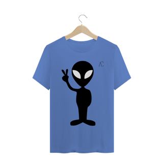 Nome do produto Camiseta estonada E.T Paz e Amor