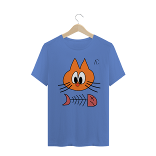 Nome do produtoCamiseta estonada - Gato peixe