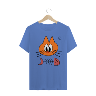 Nome do produto Camiseta estonada - Gato peixe