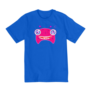 Nome do produtoCamiseta infantil (10 a 14) - Monstrinho Feliz 