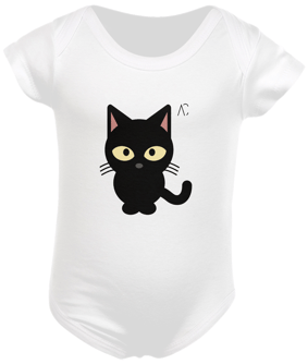 Nome do produto  Body infantil - Gatinho