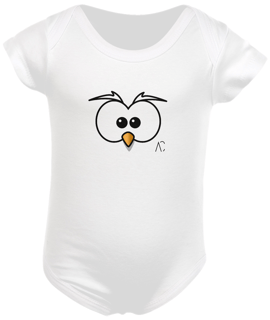 Nome do produto Body infantil - Coruja ou Pinguim?