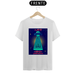 Nome do produto Camiseta Aliens: Agenda Unknown