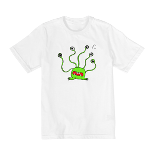 Nome do produtoCamiseta infantil (2 a 8) - Alien divertido 