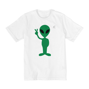 Nome do produtoCamiseta infantil (2 a 8) - ET Paz e Amor 