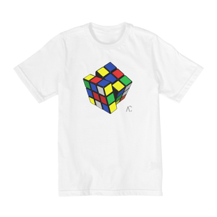 Nome do produtoCamiseta infantil (10 a 14) - Cubo
