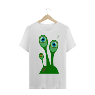 Nome do produto Camiseta - Alien olhos