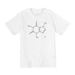 Nome do produtoCamiseta infantil (10 a 14) - Cafeína 
