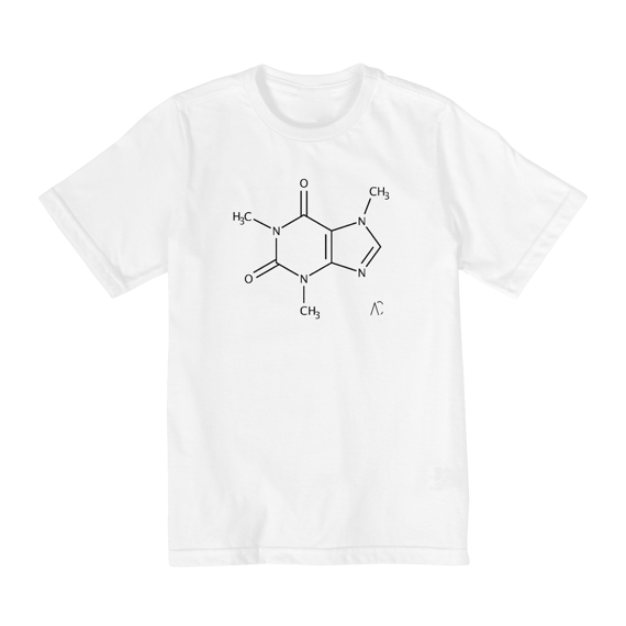 Camiseta infantil (10 a 14) - Cafeína 