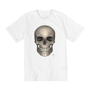 Nome do produtoCamiseta infantil (10 a 14) - Crânio