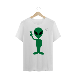 Nome do produtoCamiseta Plus Size E.T Paz e Amor
