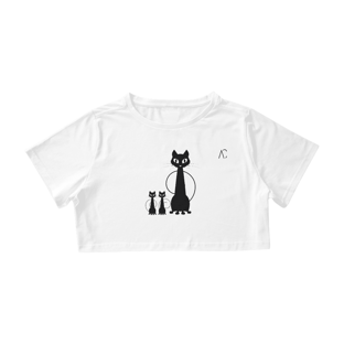Nome do produtoCropped Três Gatos