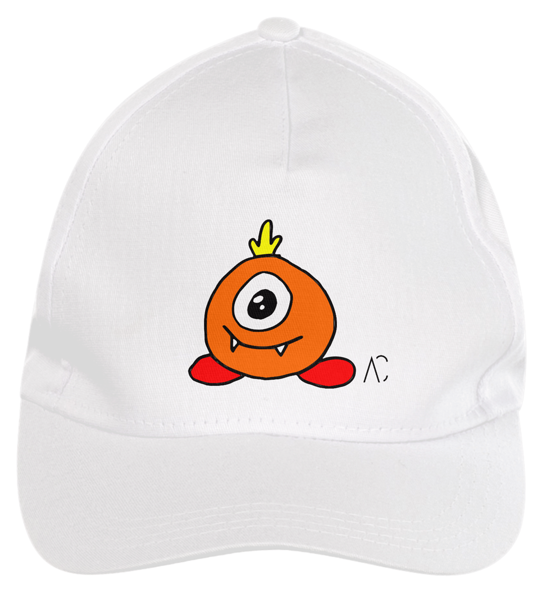 Nome do produto: Boné brim (tamanho padrão/M) - Ciclope Gordinho