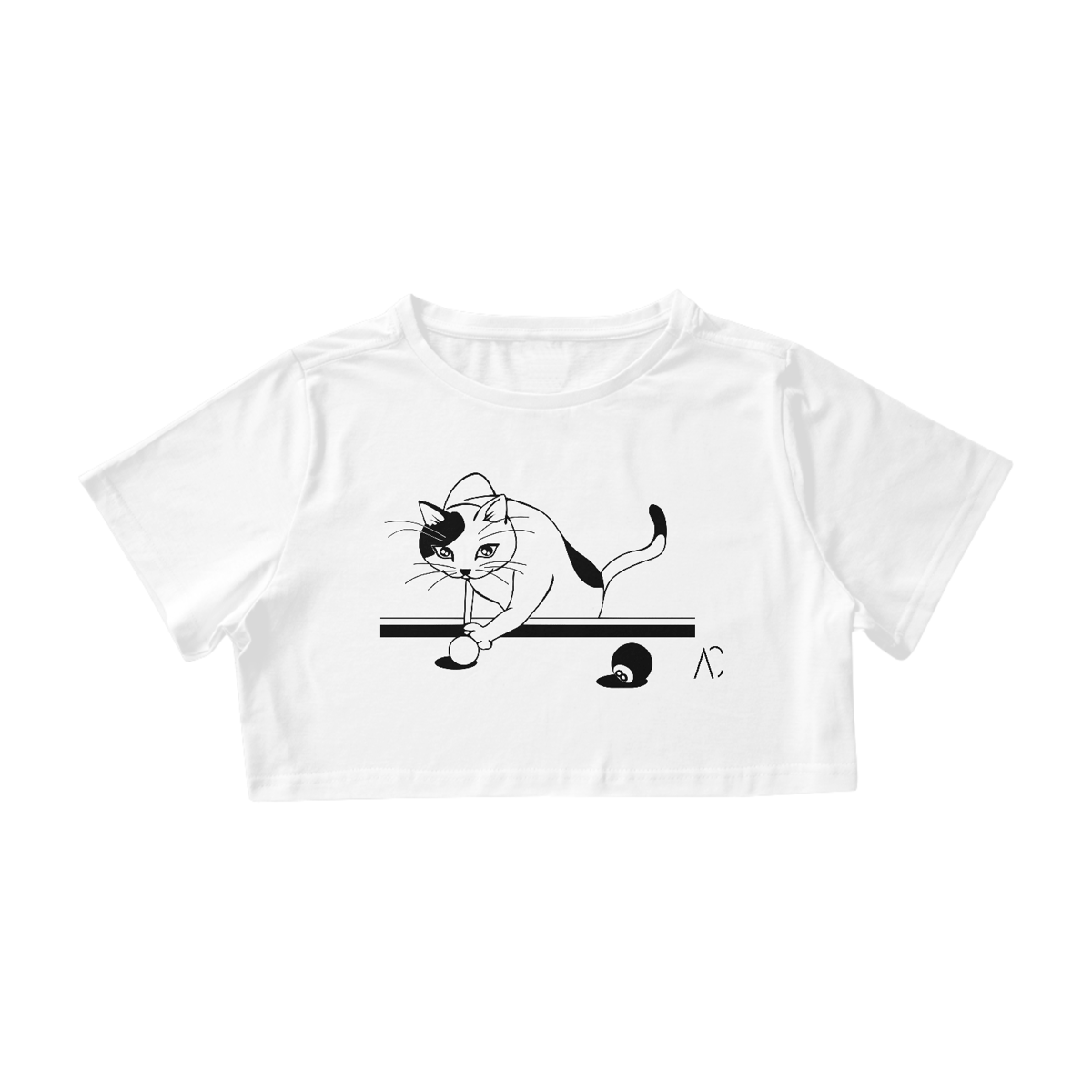 Nome do produto: Cropped - Gato no Boteco