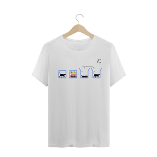 Nome do produtoCamiseta -  Gato de Schrödinger