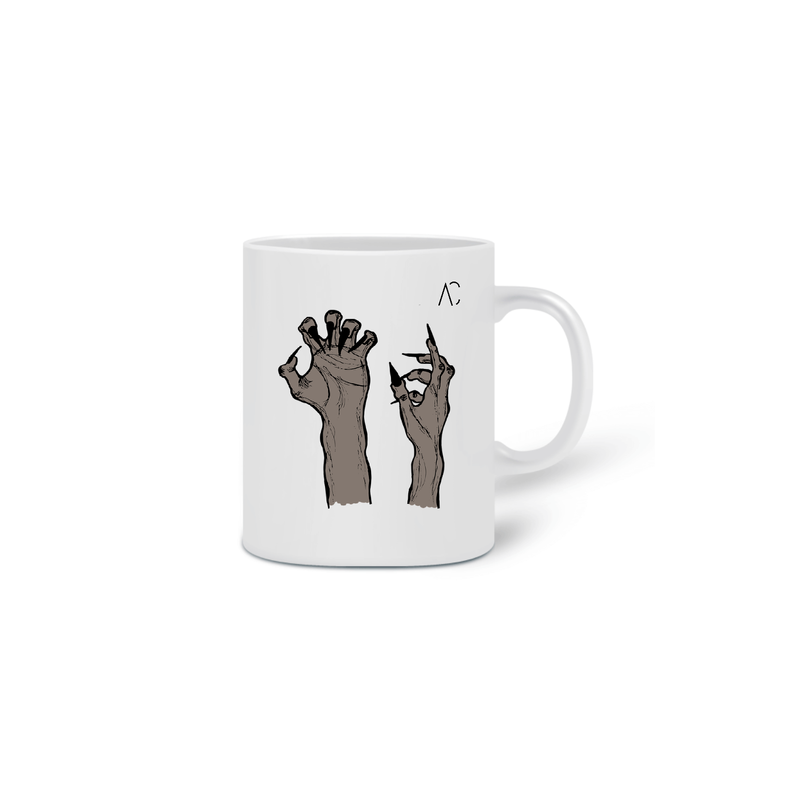 Caneca - Mãos Zumbi