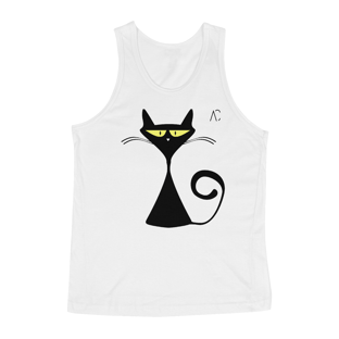 Nome do produtoCamiseta regata - Gato Guardião