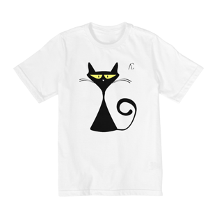 Nome do produtoCamiseta infantil (10 a 14) - O Gato Guardião