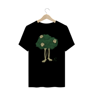 Nome do produto Camiseta plus size - Árvore de Crânios
