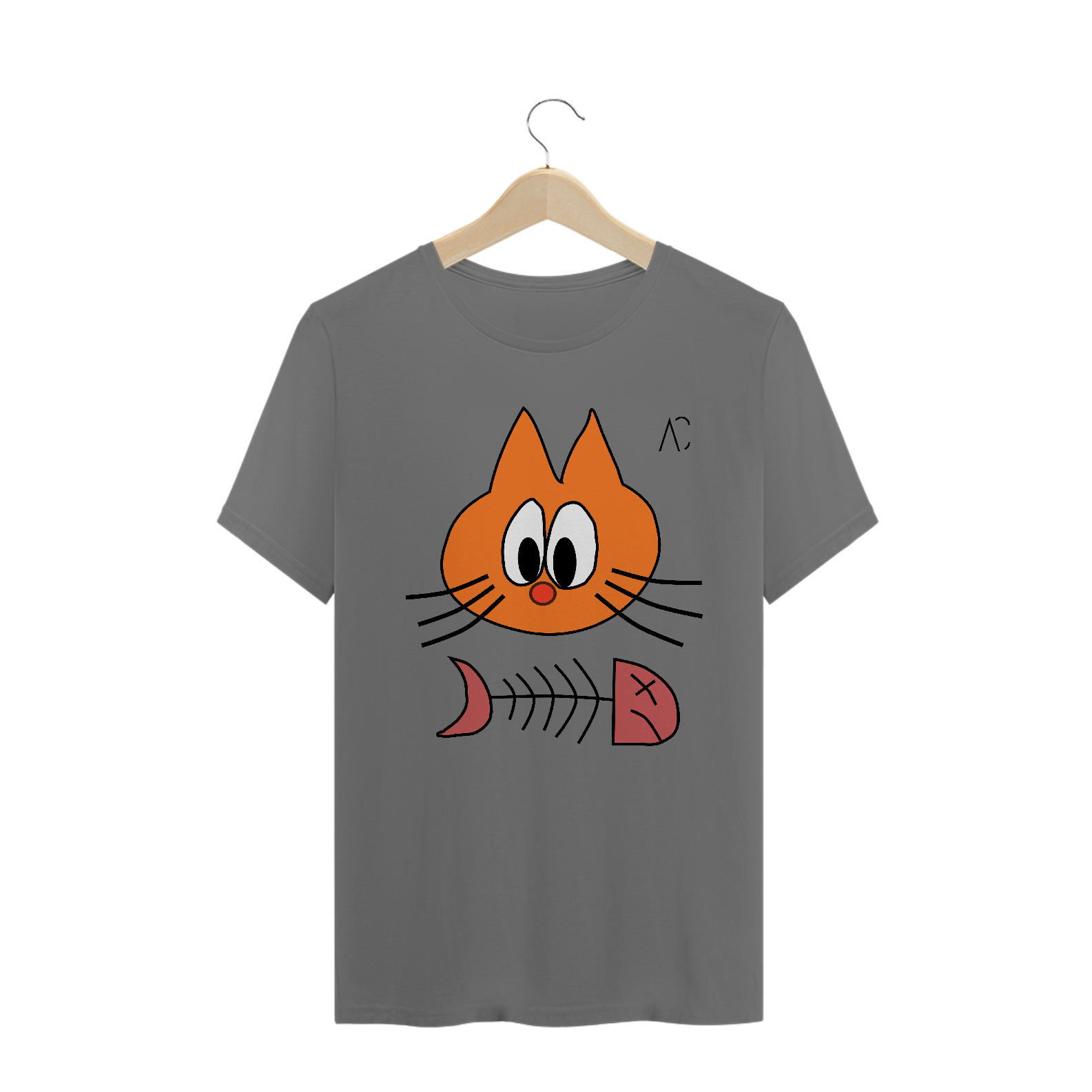 Camiseta estonada - Gato peixe