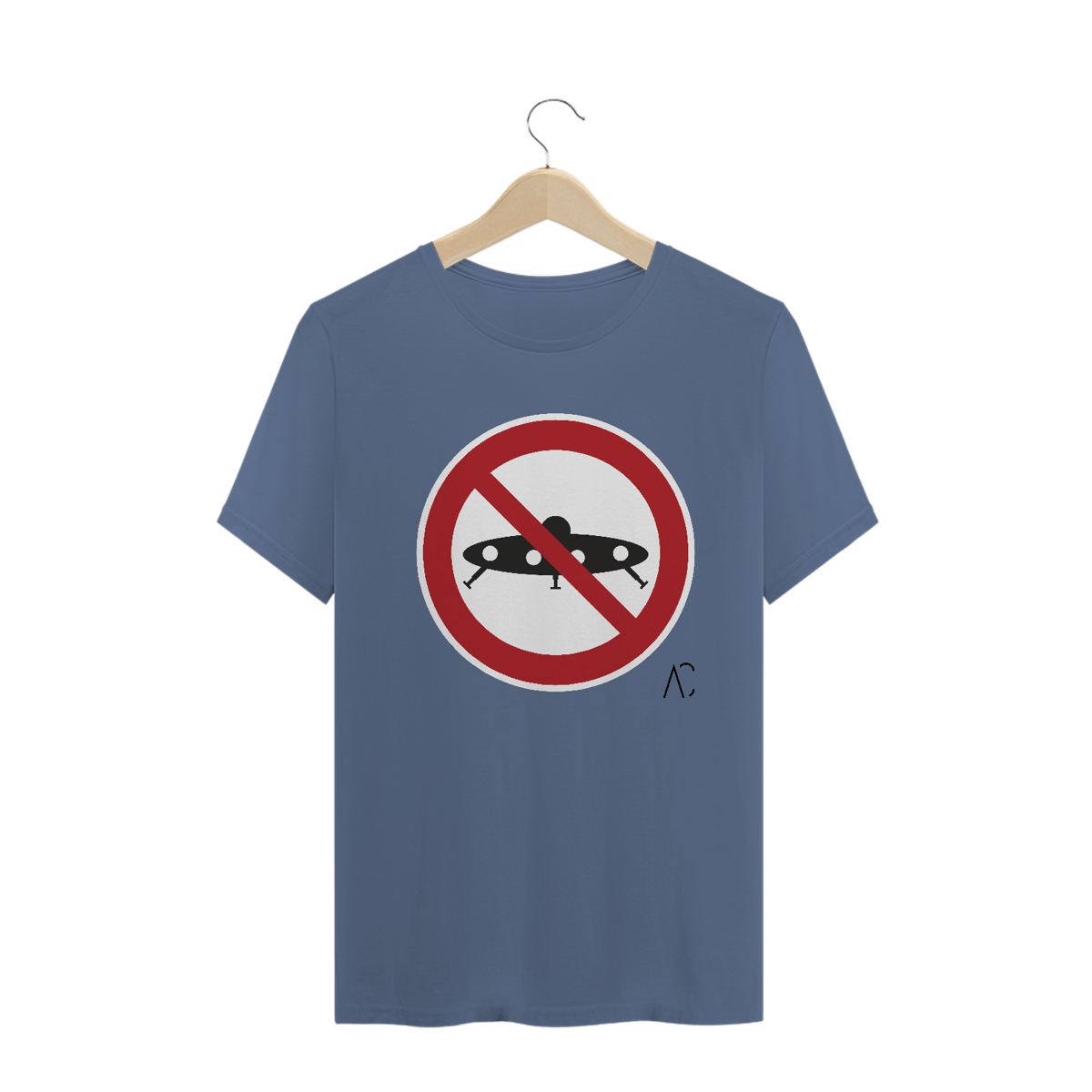 Nome do produto: Camiseta estonada - Proibido abduzir