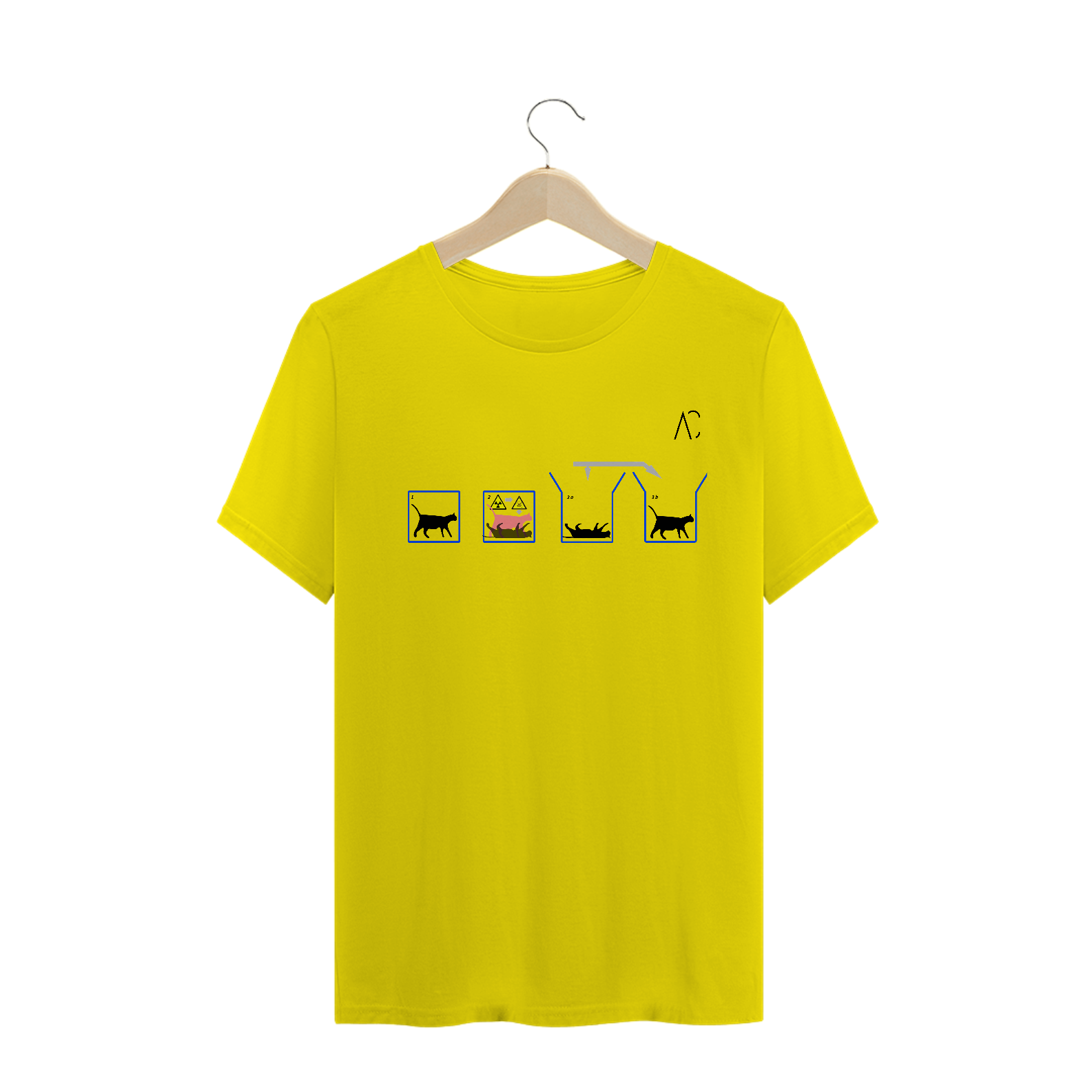 Camiseta -  Gato de Schrödinger