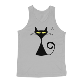 Nome do produto  Camiseta regata - Gato Guardião