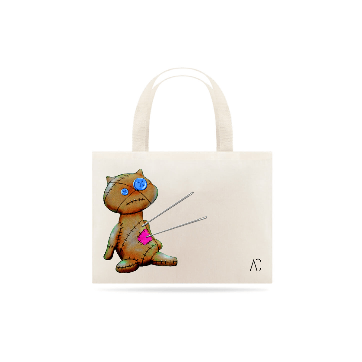 Nome do produto: Ecobag - Gato Vudú