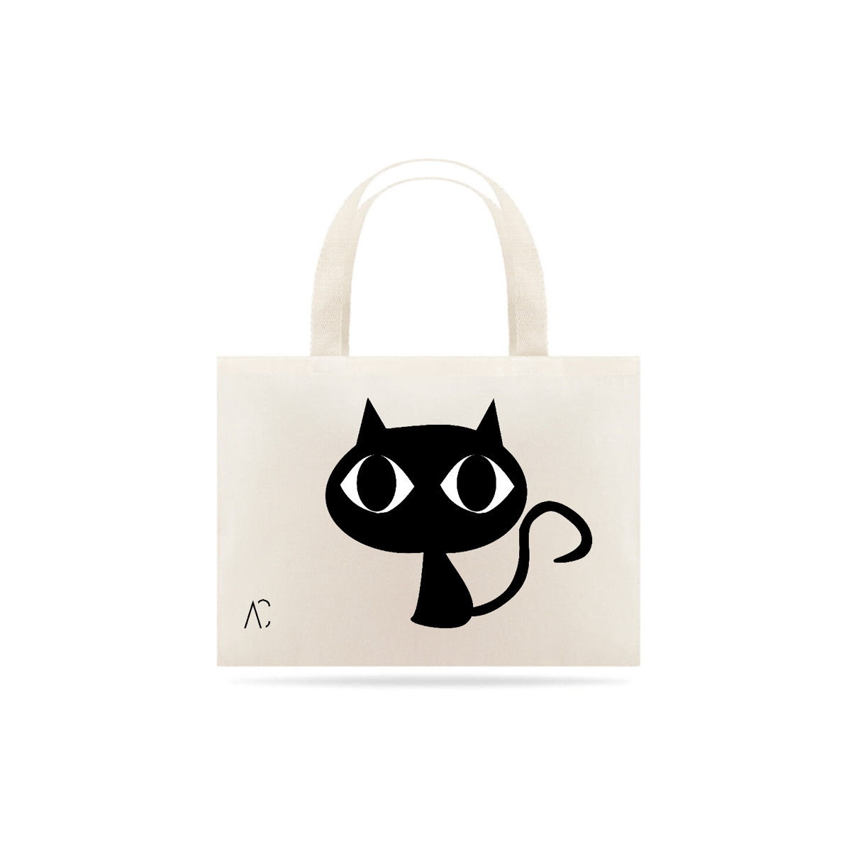 Nome do produto: Ecobag - Gato espiado