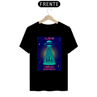 Nome do produto Camiseta Aliens: Agenda Unknown