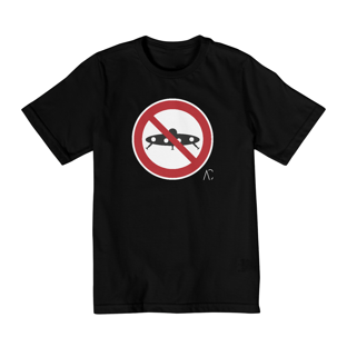 Nome do produtoCamiseta infantil (10 a 14) - Proibido abduzir 