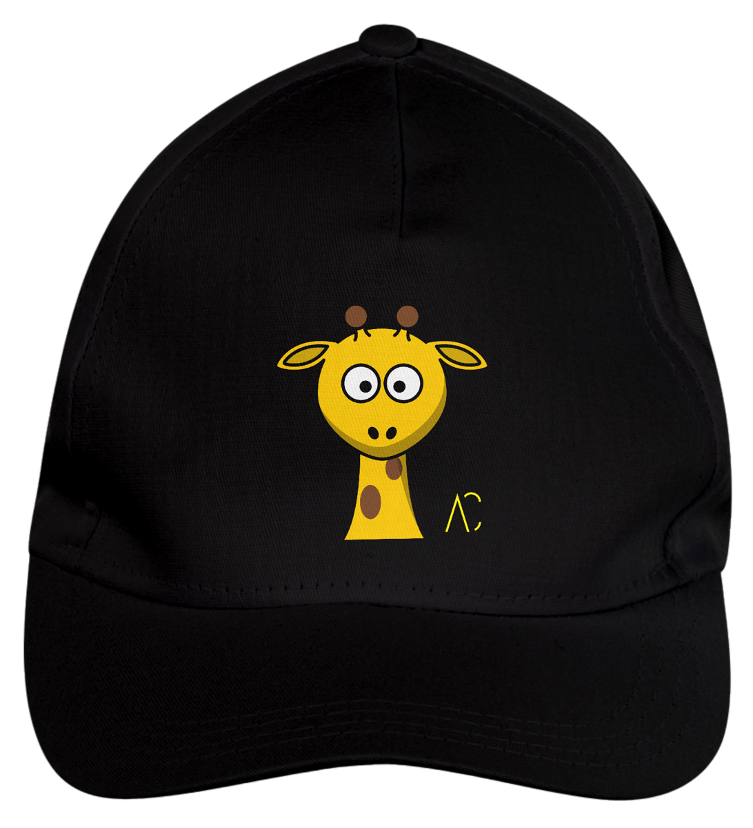 Nome do produto: Boné brim (tamanho padrão/M) - Girafinha