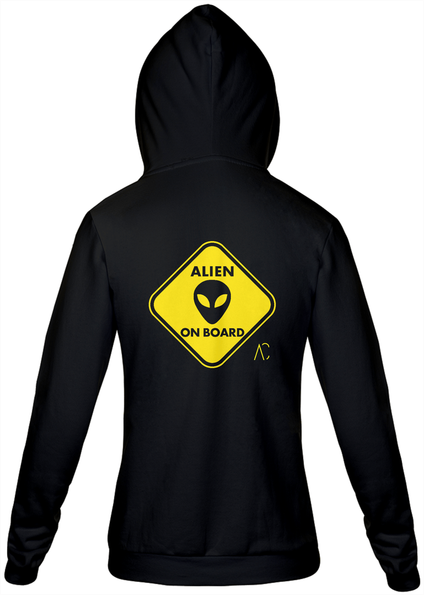 Nome do produto: Moletom - Alien on Board