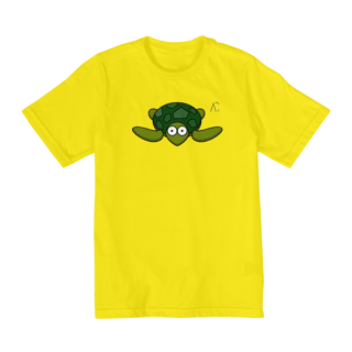 Camiseta infantil (2 a 8) - Tartaruga 