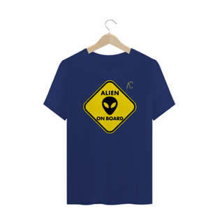 Nome do produtoCamiseta plus size - Alien on Board 