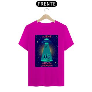 Nome do produto Camiseta Aliens: Agenda Unknown