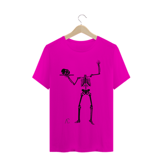 Nome do produto Camiseta - Crânio na Bandeja
