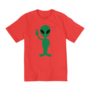 Nome do produtoCamiseta infantil (2 a 8) - ET Paz e Amor 