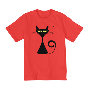 Nome do produtoCamiseta infantil (10 a 14) - O Gato Guardião