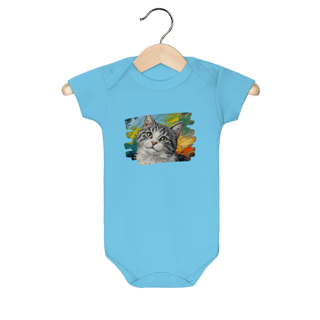 Nome do produto Body Gatinho Aquarela