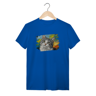 Nome do produto Camiseta Gatinho Aquarela