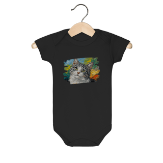 Nome do produto Body Gatinho Aquarela