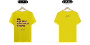 Nome do produtoCamisa Quality - A AbraRio não pode parar