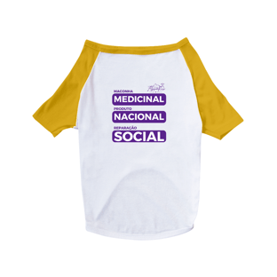 Nome do produtoRoupinha Pet Roxo - Medicinal, Nacional e Social